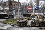 Ukraińskie czołgi w Bachmucie