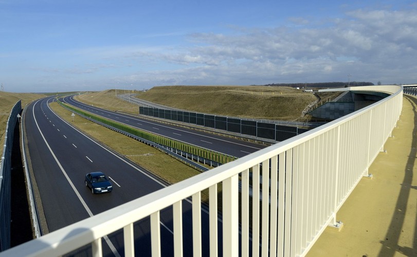 Odcinek autostrady A4 w okolicach Jarosławia na Podkarpaciu. Trasa może zostać nazwana Autostradą Pamięci Żołnierzy Wyklętych