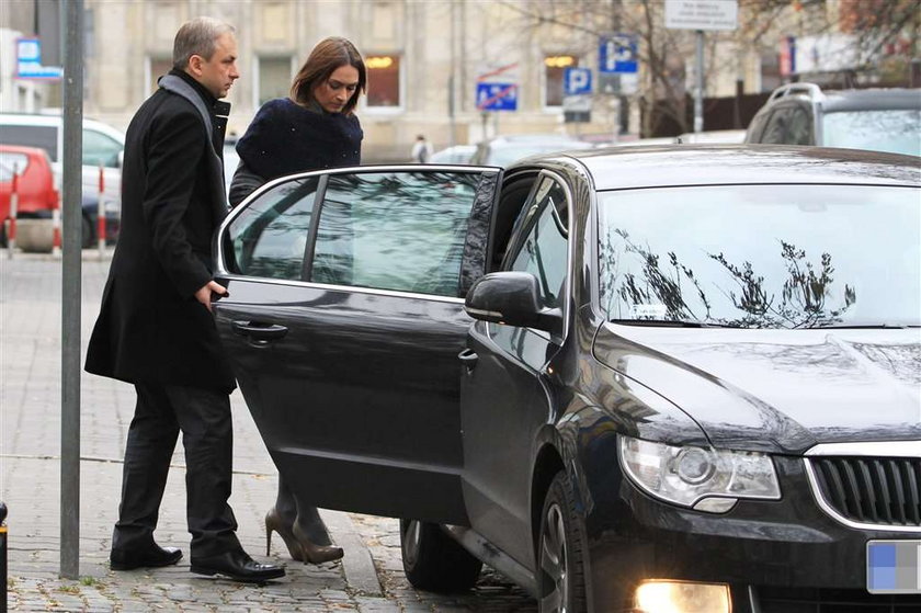 Wystrzałowa Napieralska z mężem na mieście. FOTO