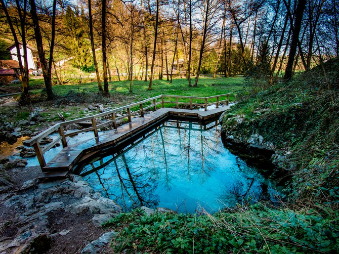 Termalni izvor Klevevž u Sloveniji