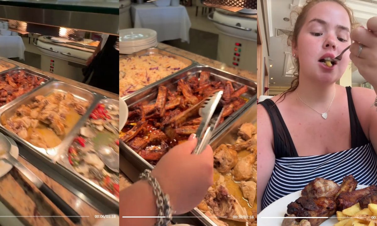 Pokazała, co jadła na all inclusive. Film podzielił internautów