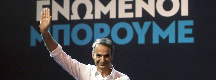 Przywódca Nowej Demokracji Kyriakos Mitsotakis najprawdopodobniej będzie nowym premierem