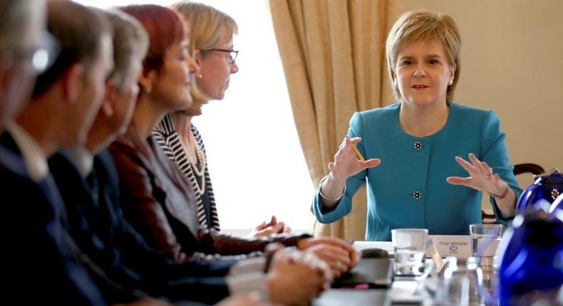 Sturgeon to meet EU leaders in drive to keep Scotland in bloc