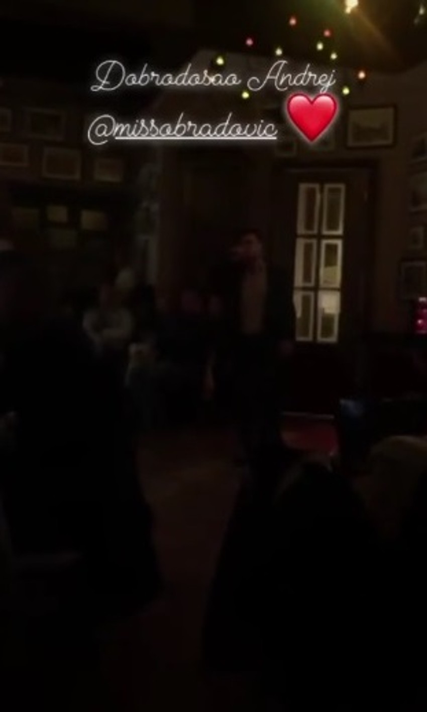 Sandra Obradović - slavlje povodom rođenja deteta