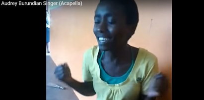 Prosta dziewczyna z Burundi ma głos jak Beyoncé