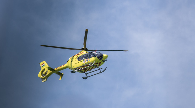 Mentőhelikoptert riasztottak a csabacsűdi gyereknapra / Illusztráció: Zsolnai Péter