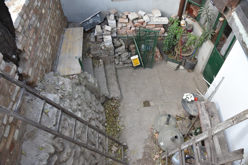 Stepenice kao ulaz u kuću porodice Demše