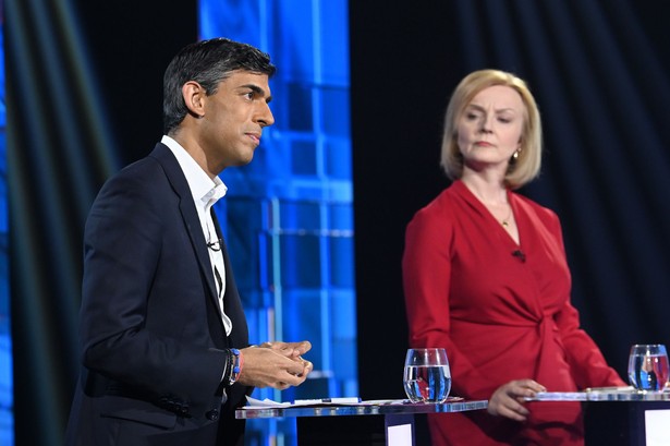 Rishi Sunak i Liz Truss