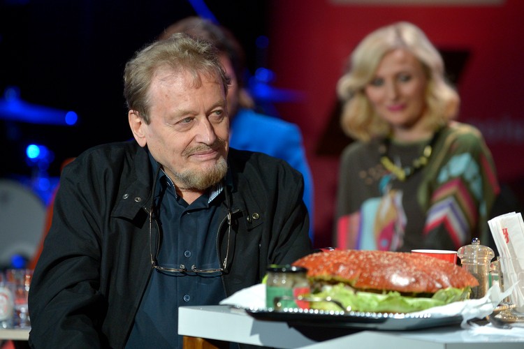 Adam Makowicz podczas benefisu Urszuli Dudziak w radiowej Trójce