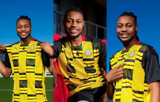 Puma, Shirts, Puma Ghana National Team Blackstars Alexander Djiku Soccer  Football Jersey