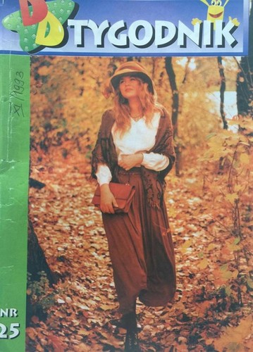 Barbara Nowacka w roli modelki