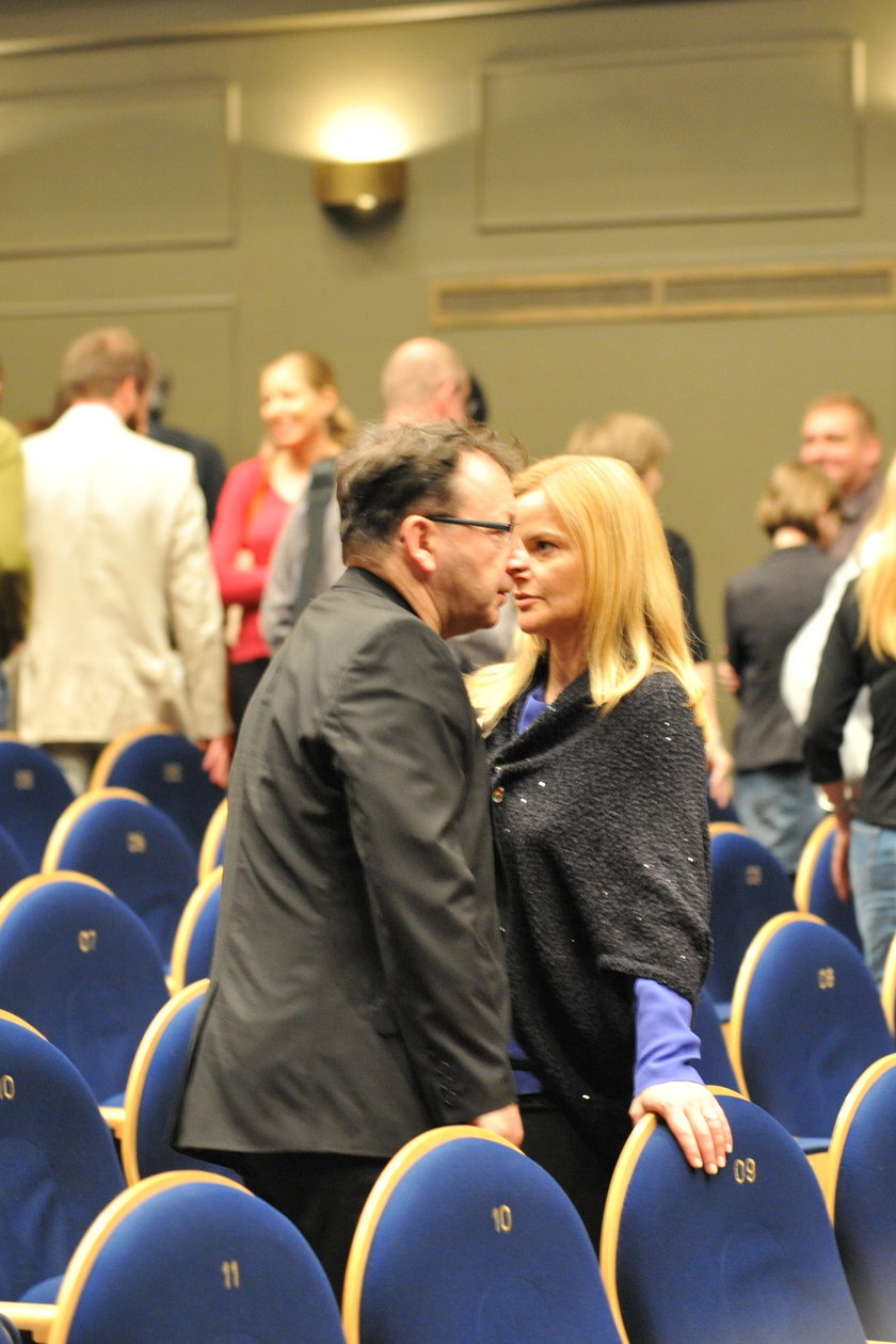 Zbigniew Zamachowski i Monika Richardson w teatrze