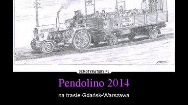 Internauci śmieją się z Pendolino