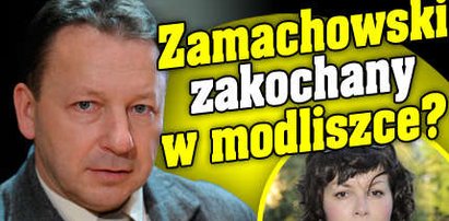 Zamachowski zakochany w modliszce?