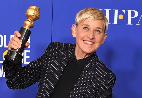 Choć nie jest aktorką, Ellen Degeneres opuściła Złote Globy z ważną nagrodą