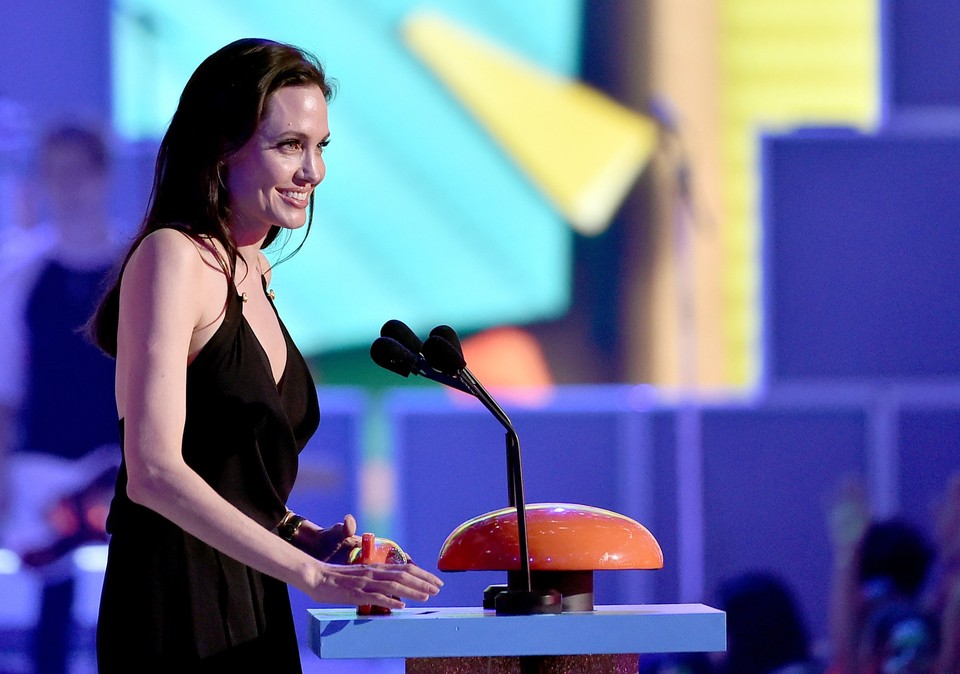 Angelina Jolie na Kids' Choice Awards