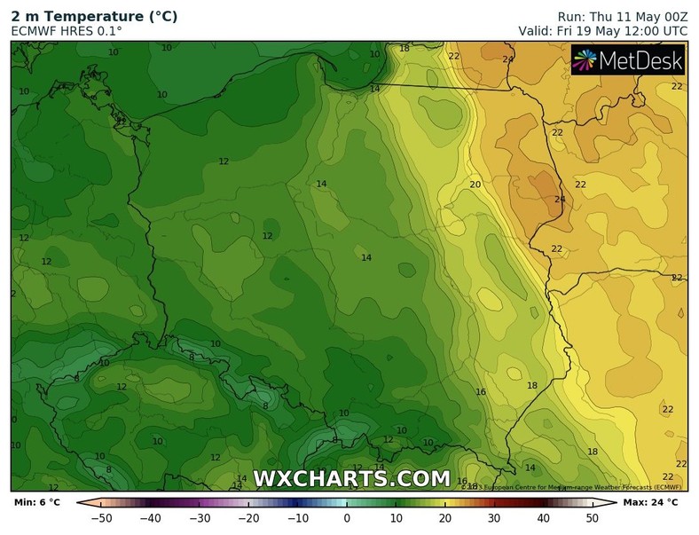 Temperatura nie zachwyci, ale tak zimno, jak kilka dni temu, już nie powinno się zrobić