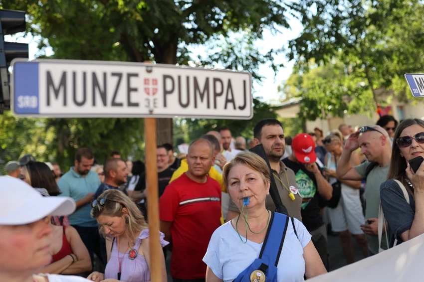 Zemun protest