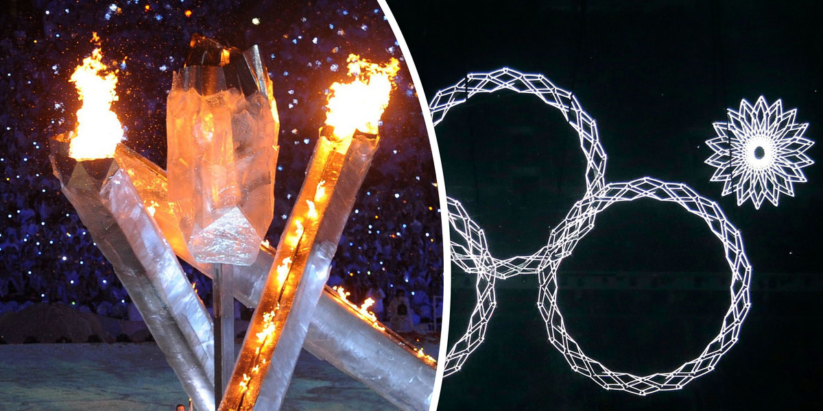 Ceremonia otwarcia igrzysk. Jak wyglądała na przestrzeni lat? Bojkoty, "człowiek rakieta", rosyjska cenzura i "za brzydkie dziecko"