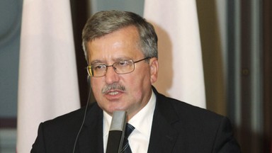 Bronisław Komorowski: nie zamierzam składać raportu o stanie zdrowia