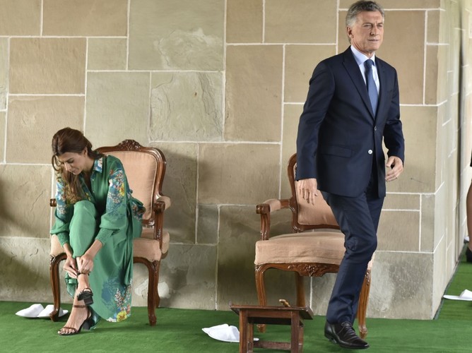 Juliana Awada i Mauricio Macri
