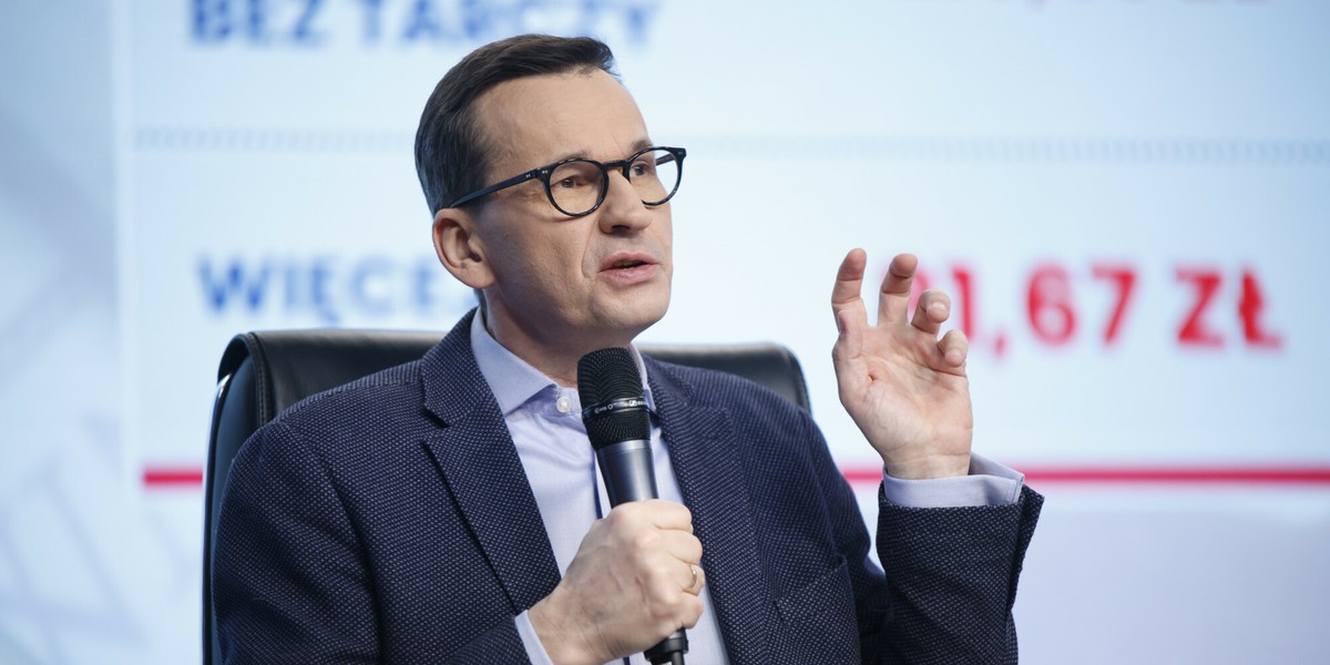 Były premier Mateusz Morawiecki