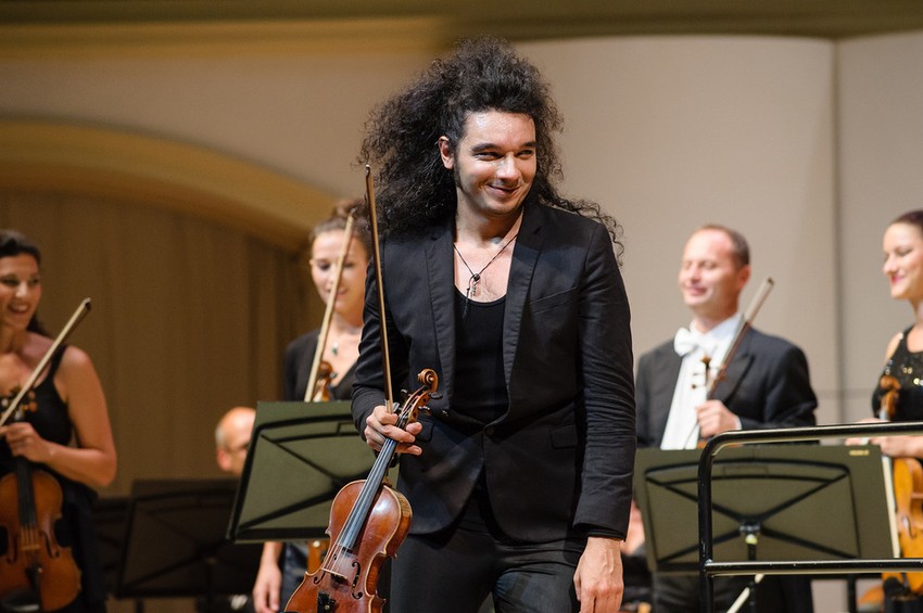 Nemanja Radulović na koncertu u Moskvi