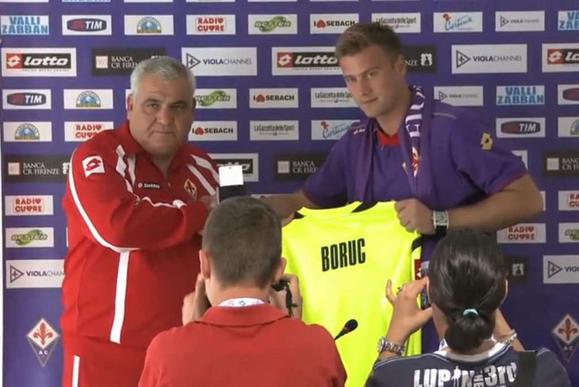 Artur Boruc oficjalnie zaprezentowany jako piłkarz Fiorentiny. Boruc jest szczęśliwy, że trafił do Włoch