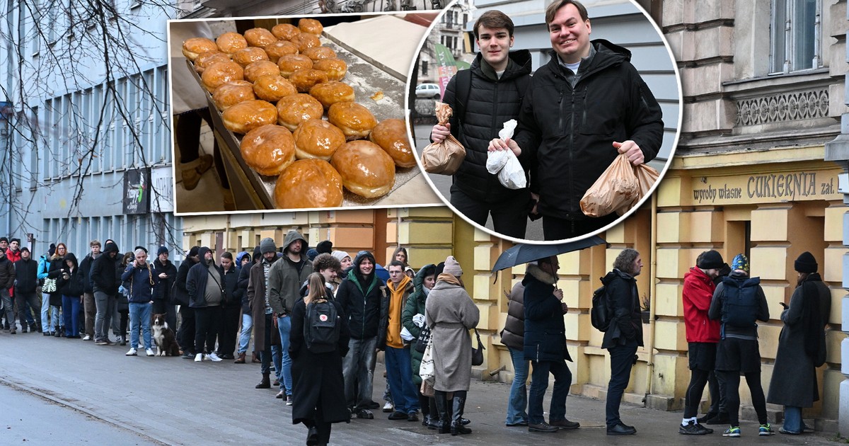 Tłusty czwartek w Wrocławiu: kolejki przed cukierniami