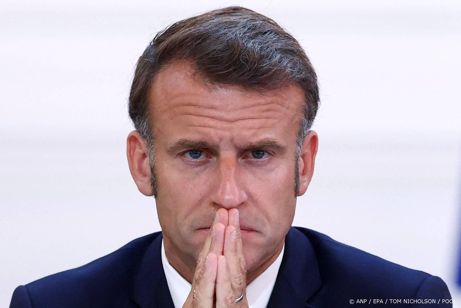 Macron tegen Trump invoerrechten EU: "Verdedig belangen"