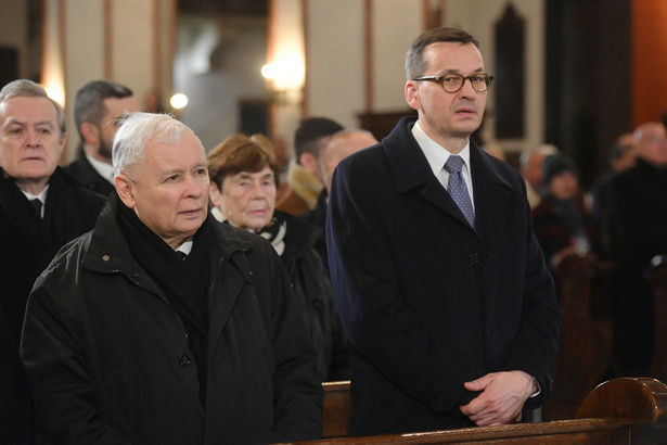 Jarosław Kaczyński i Mateusz Morawiecki