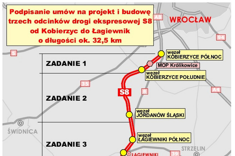 Rusza realizacja ważnej trasy ekspresowej na Dolnym Śląsku. To kluczowy fragment