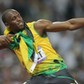 Usain Bolt robiący błyskawicę