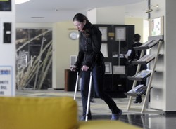 Kowalczyk pozbyła się stabilizatora. Zobacz, jak uczy się chodzić