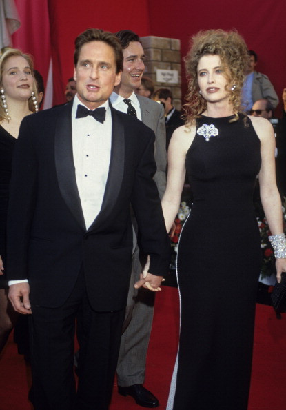 Najstarszy syn Kirka Douglasa z pierwszą żoną, 1991 r.