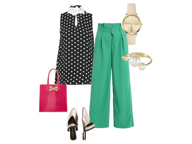 Modne grochy. STYLIZACJE