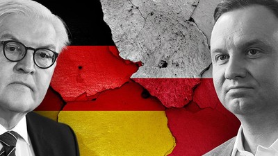 Frank-Walter Steinmeier i Andrzej Duda