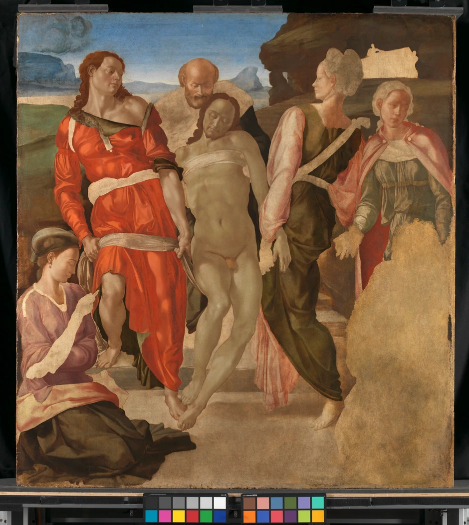 Mikelanđelo, Polaganje u grob, 1500-1.