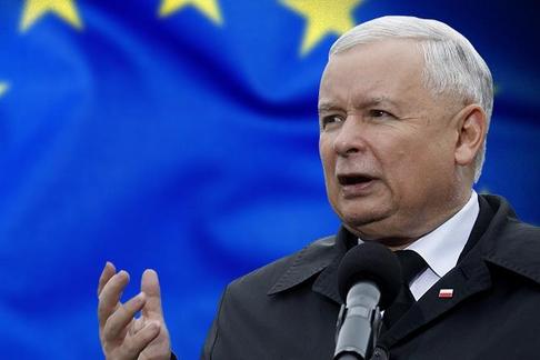 Jarosław Kaczyński straszy Unią Europejską