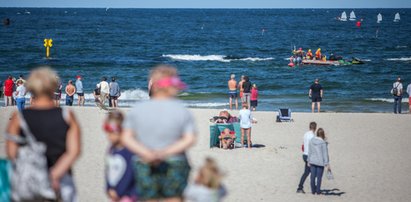 Tragedia na plaży w Ustce. Nie żyją dwaj mężczyźni