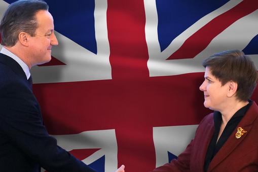 Beata Szydło David Cameron