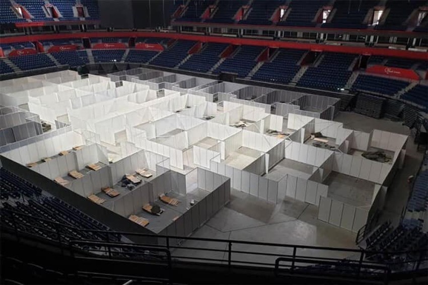 Privremena bolnica u Areni