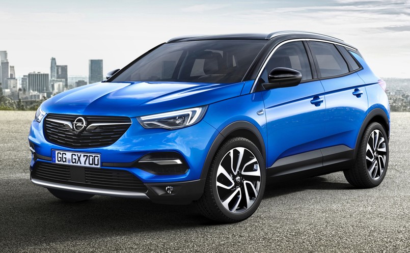 Opel Grandland X będzie dostępny w dwukolorowym nadwoziu