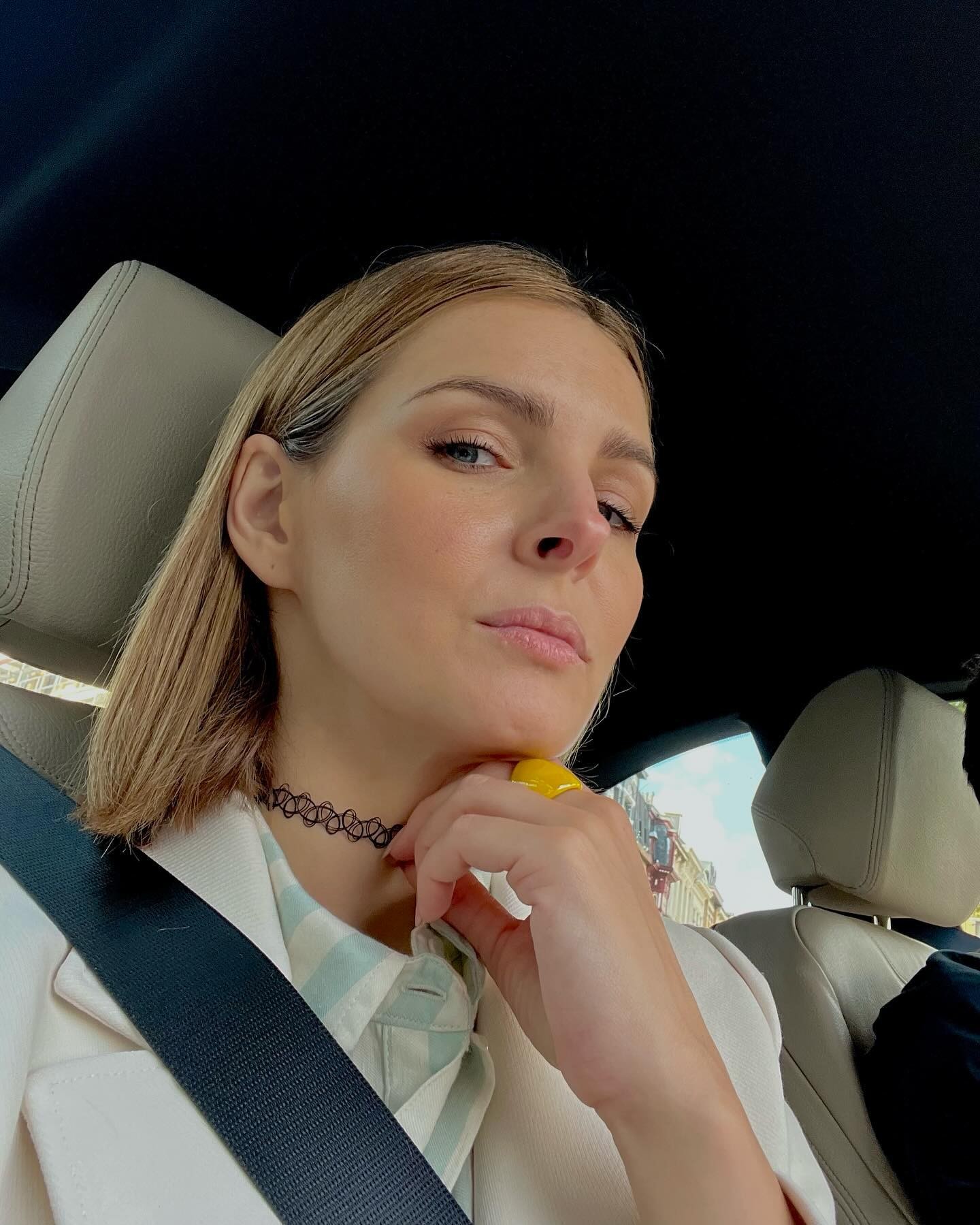 Herečka Monika Szabó.