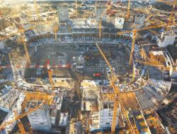 Budowa Stadionu Narodowego w Warszawie. To tu za 912 dni zostanie rozegrany mecz otwarcia Euro 2012