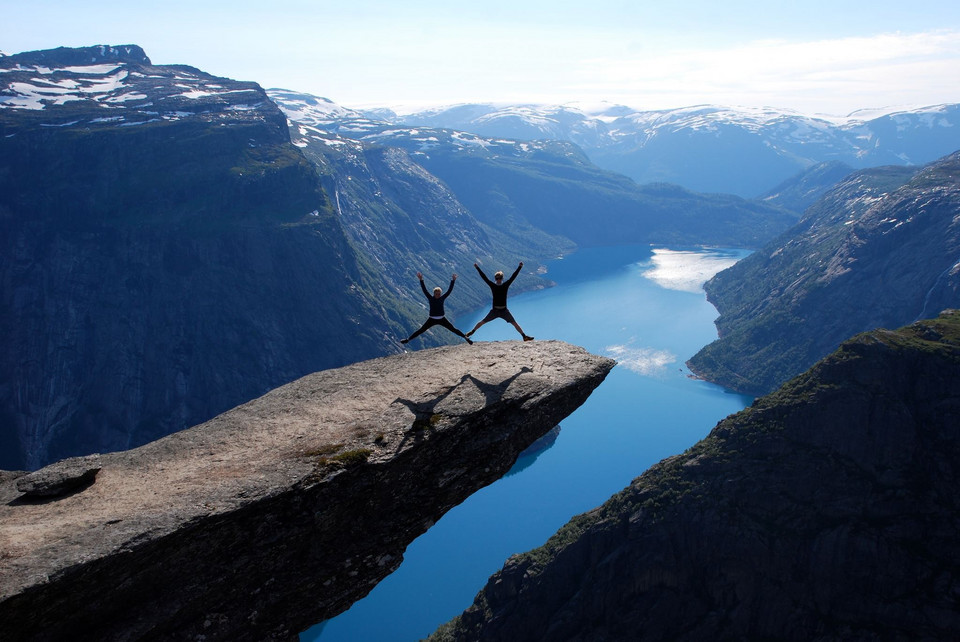 Trolltunga, fot. Nina De Flon