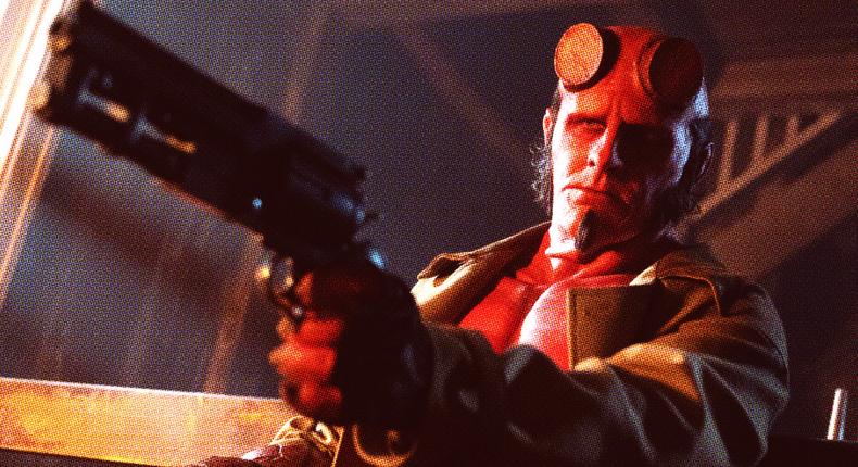 Jack Kesy as Hellboy in Hellboy: The Crooked Man.Ketchup Entertainment; Natalie Ammari/BI