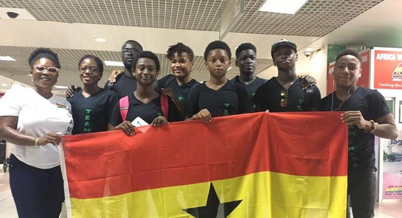 Junior Swim Team leave Ghana for Africa Junior Championship in Egypt
