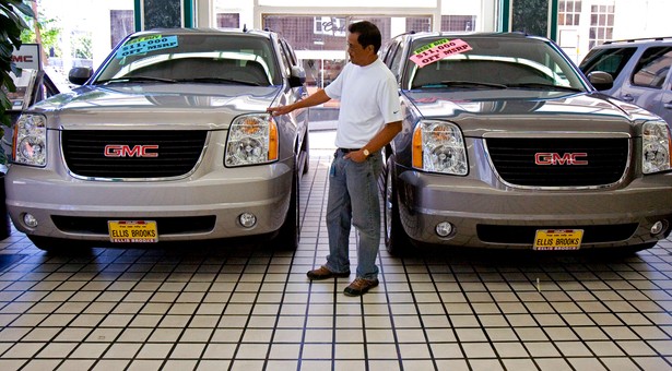 W USA najbardziej ueciarpiał dotychczas przemysł motoryzacyjny. Fot. Bloomberg