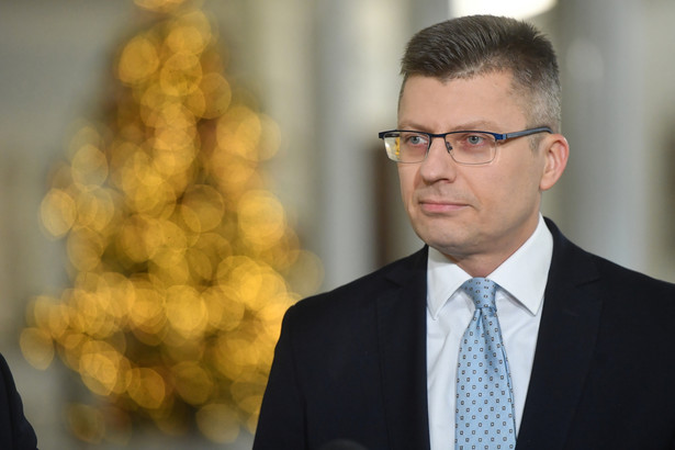 Wiceminister sprawiedliwości Marcin Warchoł